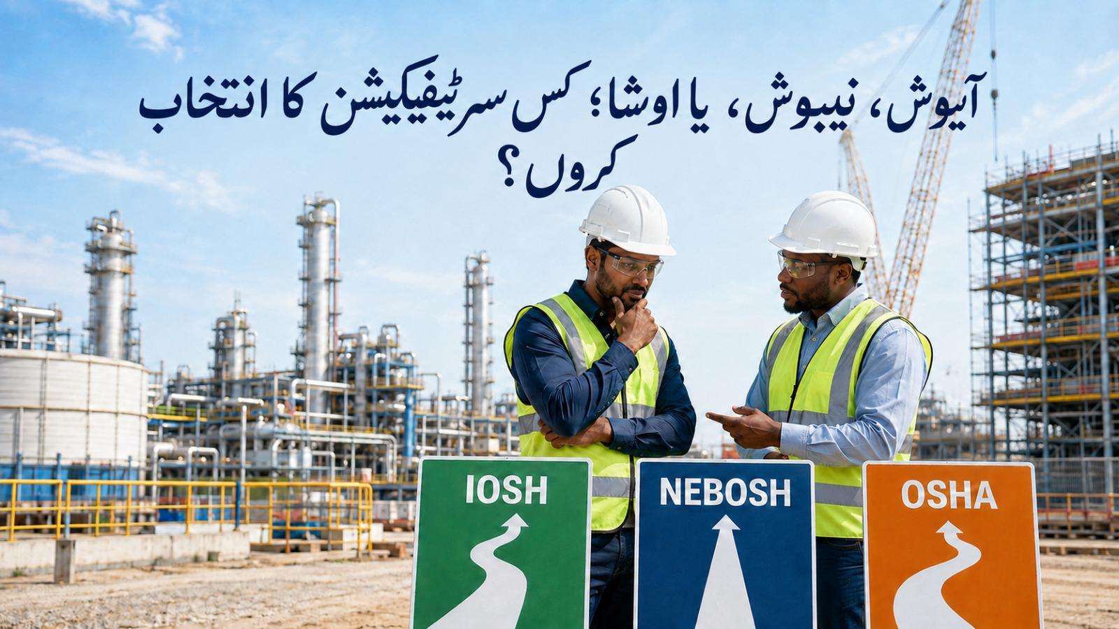 IOSH, NEBOSH or OSHA - Urdu